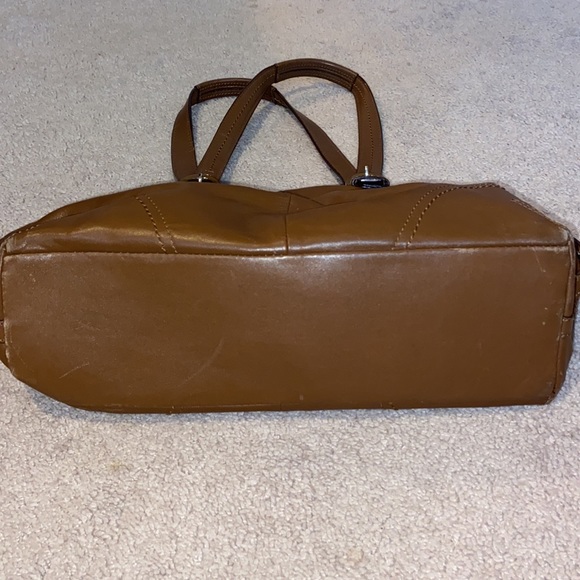 Brown Leather Coach Purse - Picture 2 of 8
